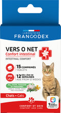 FRANCODEX Vers O Net 15 Comprimés pour Chat et chatton