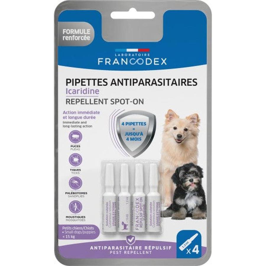 Pipettes Icaridine Chiot PCN 1,5ml 4x1,5ml