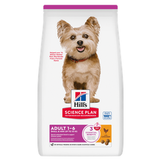 HILLS Science Plan Perfect Weight & Active Mobility Chien Adulte Small & Mini Poulet 1.5kg