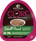 WELLNESS CORE Chien Savoury Medley Agneau Chevreuil Légumes 85g