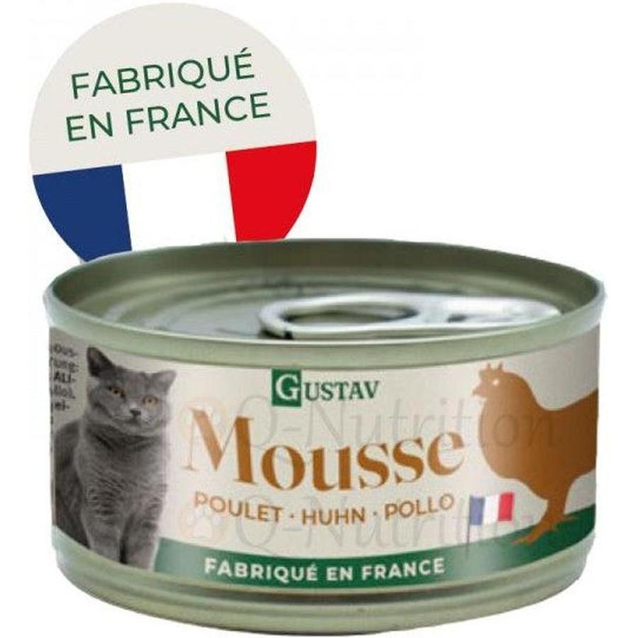 GUSTAV Mousse Kitten Poulet 85g