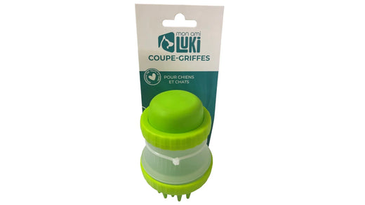 MON AMI LUKI Brosse distributrice de shampooing et massante 10x7x7cm