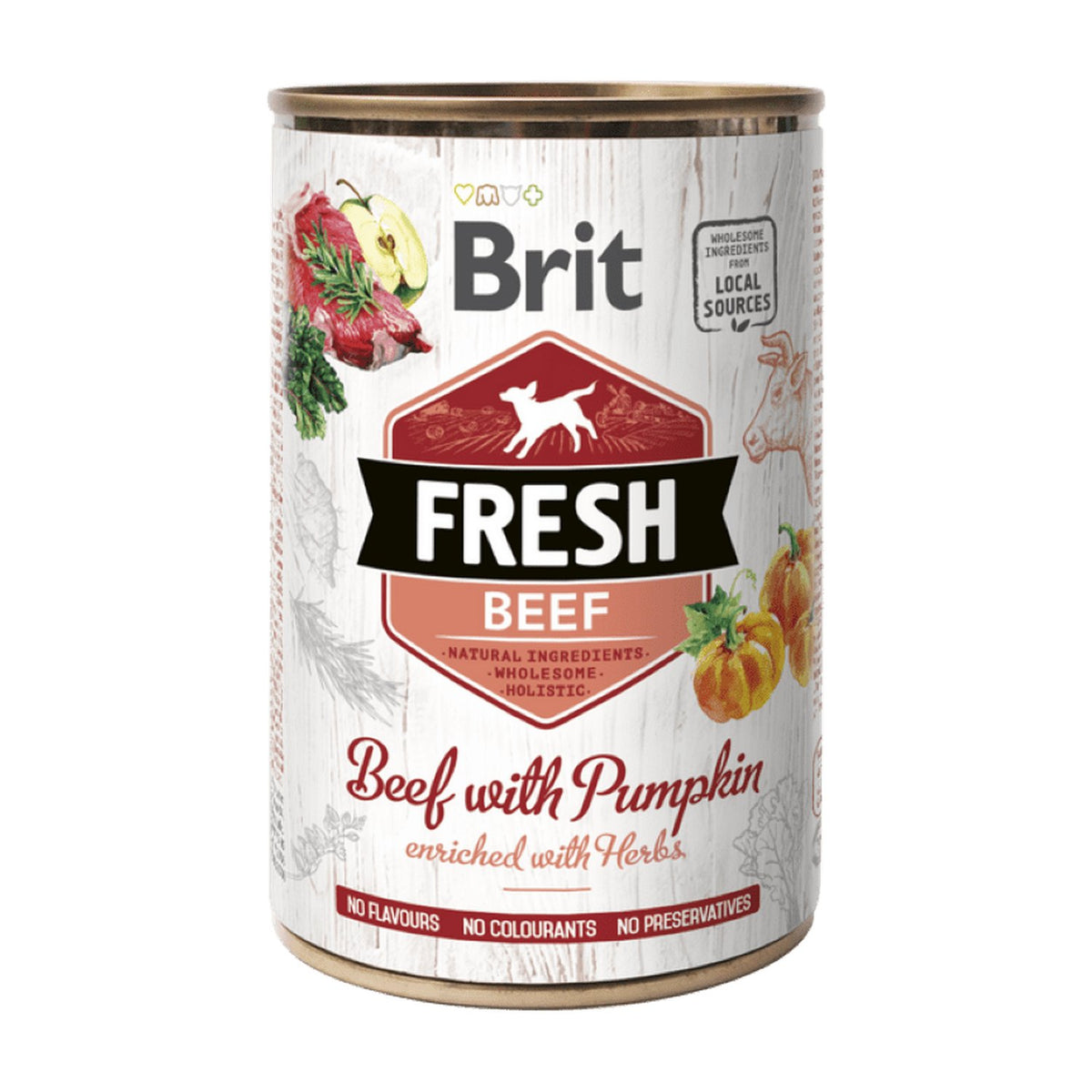 BRIT Premium by Nature Adult Boeuf & Courge 800g