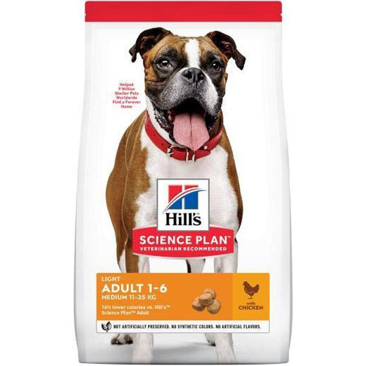 HILLS Science Plan Chien Adult Light Medium Poulet