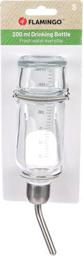 FLAMINGO 4xBiberon Athina en verre rongeur 200ml
