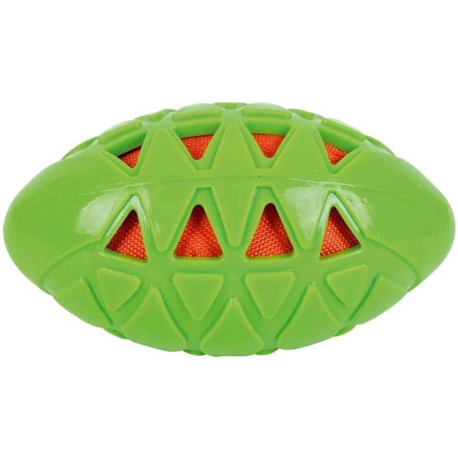 Jouet Tpr Balle Rugby Croquante pour Chien L 17,8x9,5cm
