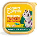 EDGARD COOPER Bio Chat Adulte Pâté Dinde et Poulet 85g