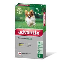 BAYER Advantix Pipettes Antiparasitaires pour Chien