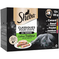 SHEBA Terrine Océan Thon et Fruits de Mer 12x85g