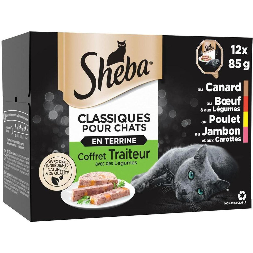SHEBA Terrine Sélection du Boucher 12x85g