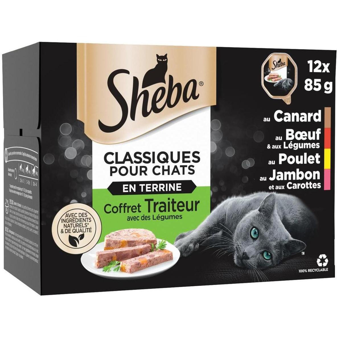 SHEBA Terrine Sélection du Boucher 12x85g
