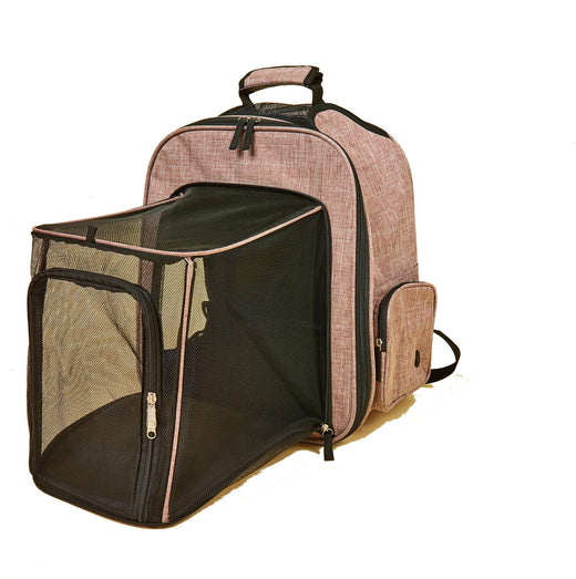 GRIZO Sac à Dos de Transport Extensible Rose 36x27x40cm