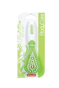 ZOLUX Brosse Douce Rongeur Poils Nylon Manche Ergonomique Vert Amande