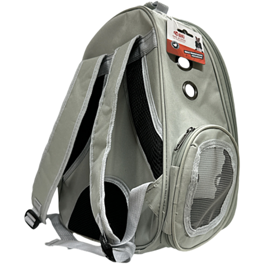 Sac à Dos de Transport Transparent Gris 41x33x25cm