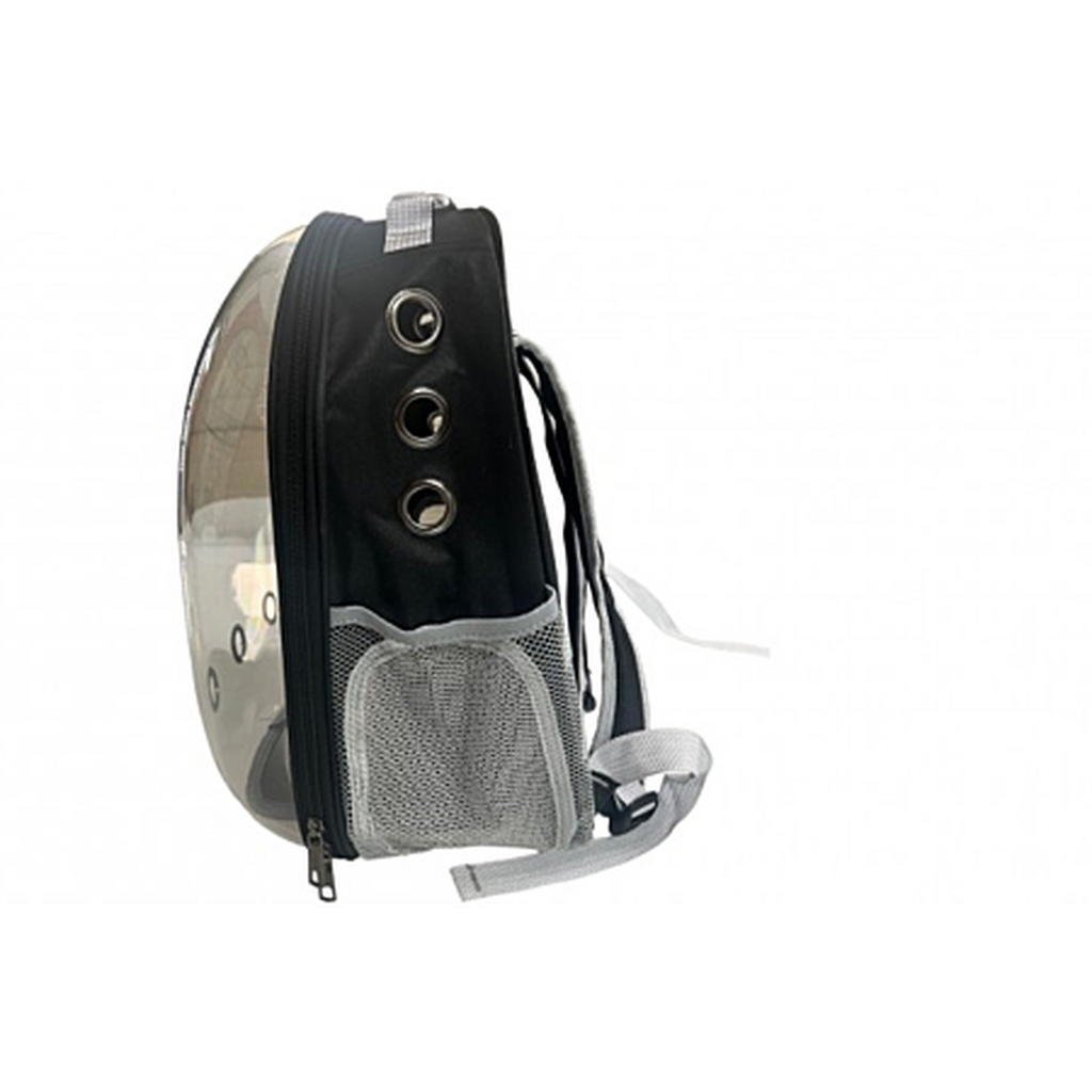 Sac à dos de transport transparent Noir 41x33x25cm