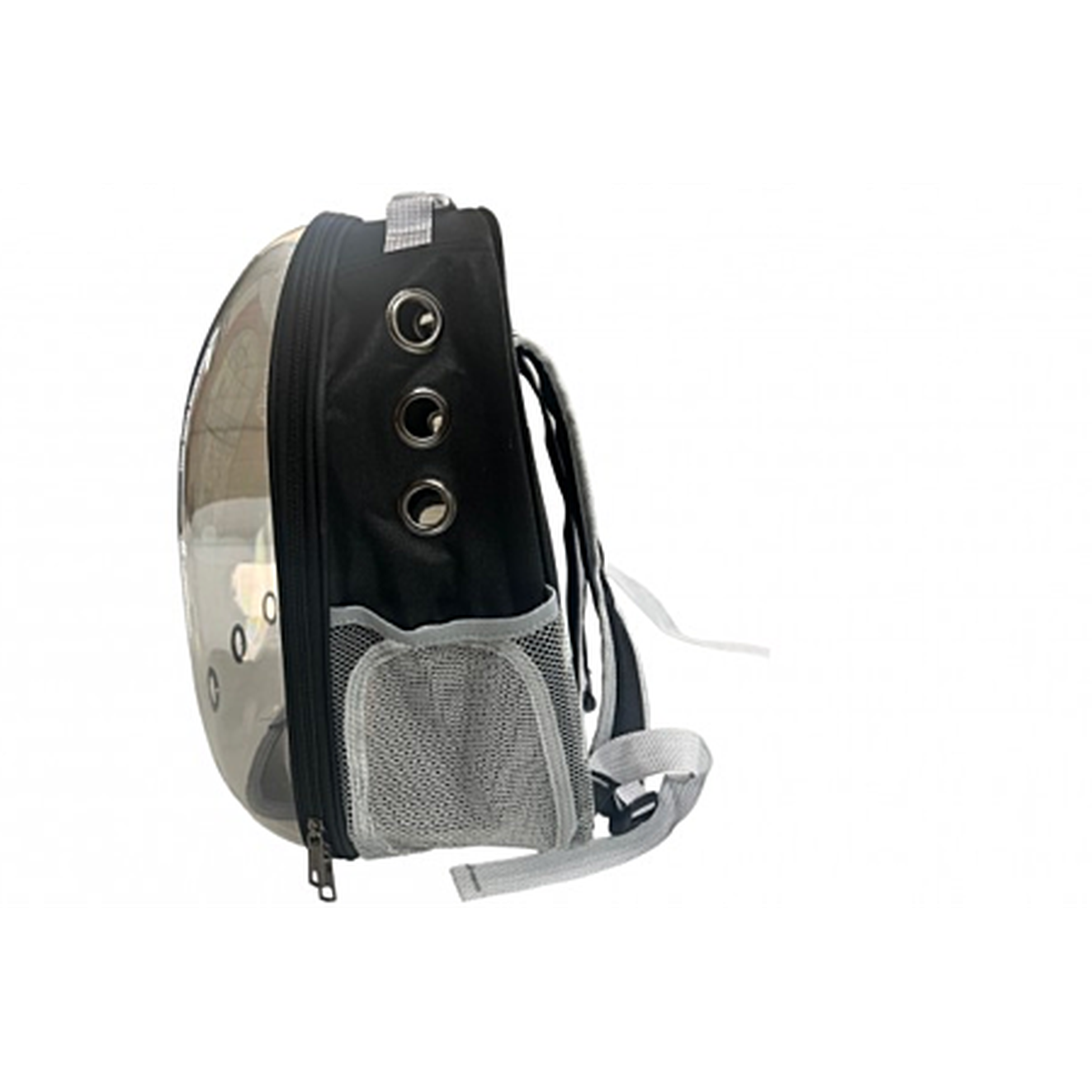 Sac à dos de transport transparent Noir 41x33x25cm