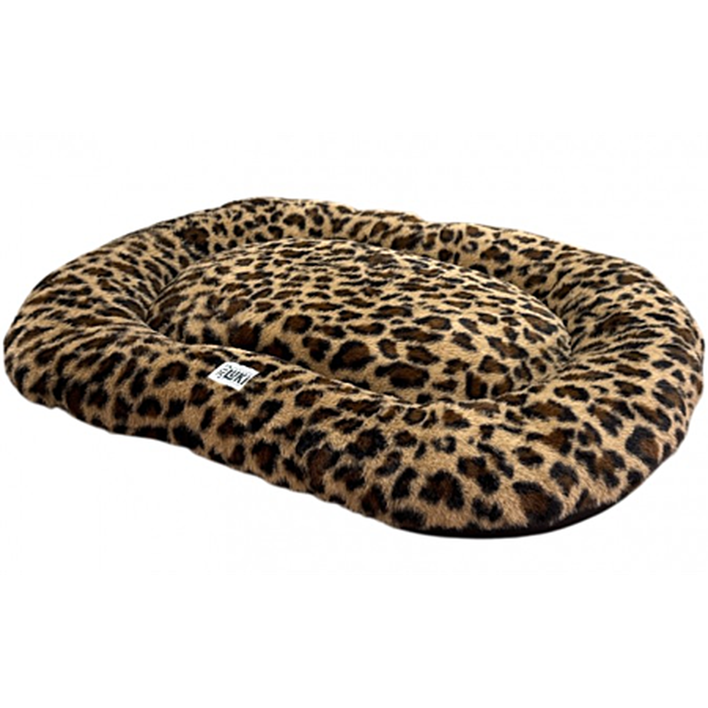 Coussin ovale léopard antiderapant 95x60x8cm