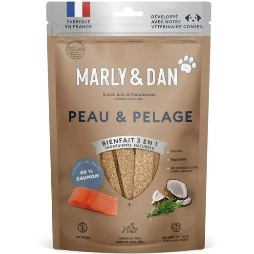Barres à Mâcher – Peau & Pelage (80 g)