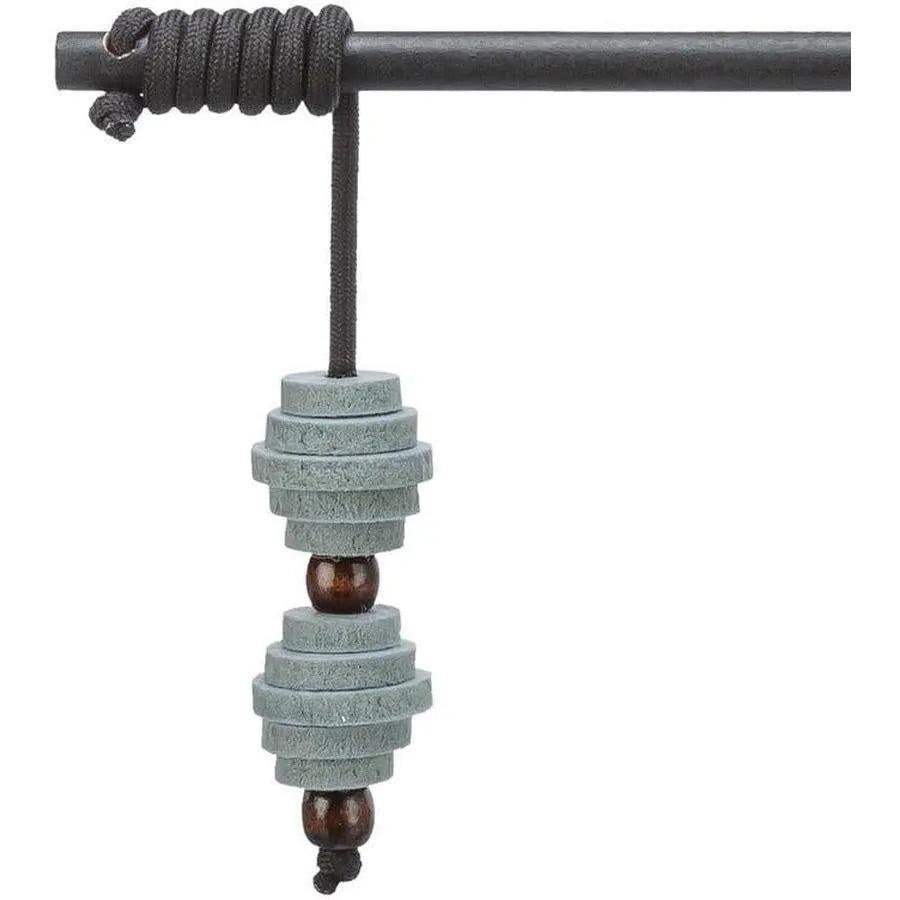 TRIXIE Canne à pêche avec balles CityStyle Jouet interactif pour chat 40cm Bois et Feutre