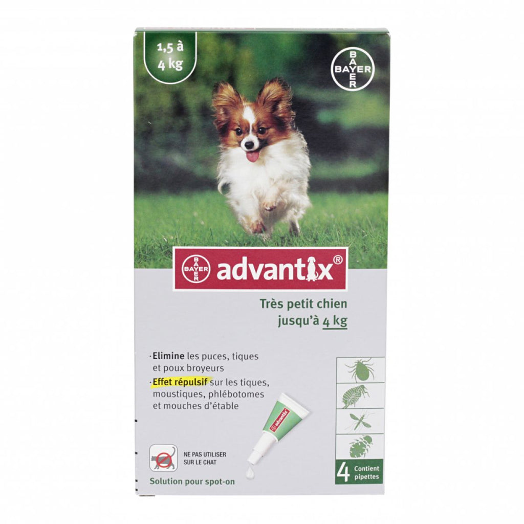 BAYER Advantix Pipettes Antiparasitaires pour Chien
