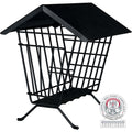 TRIXIE Ratelier a foin a poser avec couvercle metal 20x23x20cm