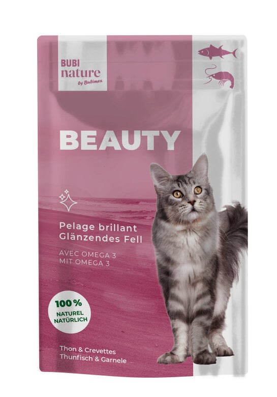 BUBIMEX Bubi Nature Thon Crevette en Gelée Chat 85g