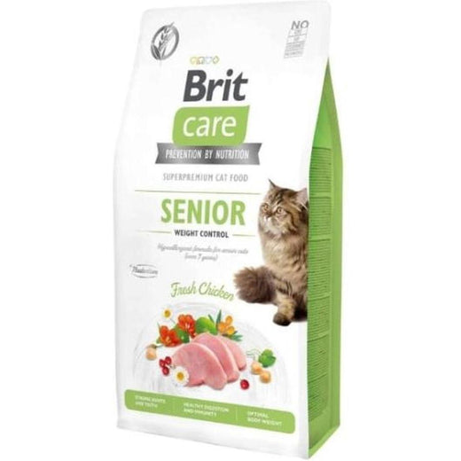 BRIT CARE Cat Grain-Free Senior and Weight Control Poulet Frais