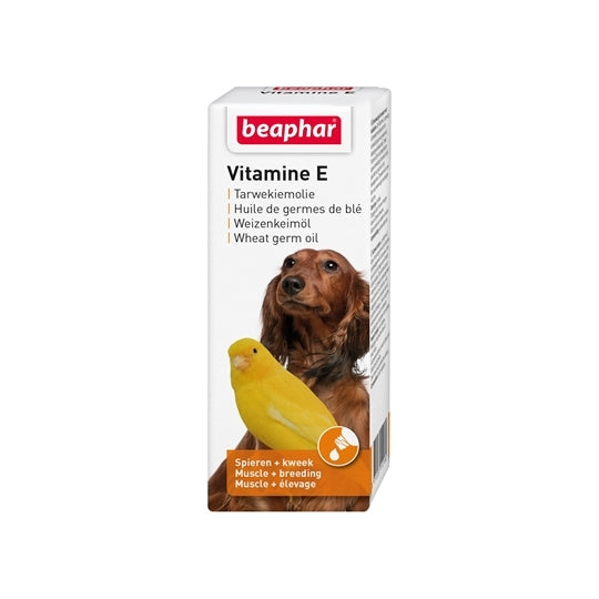 BEAPHAR Vitamine E Huile de Germes de Blé 100ml