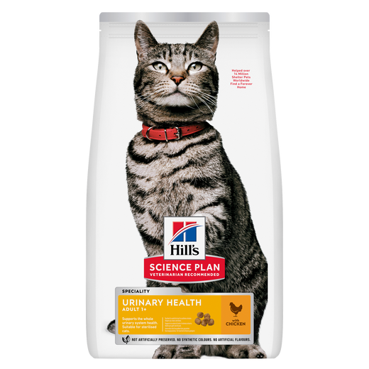 HILL'S Science Plan Urinary Health Croquettes pour chat adulte au poulet 1,5 kg