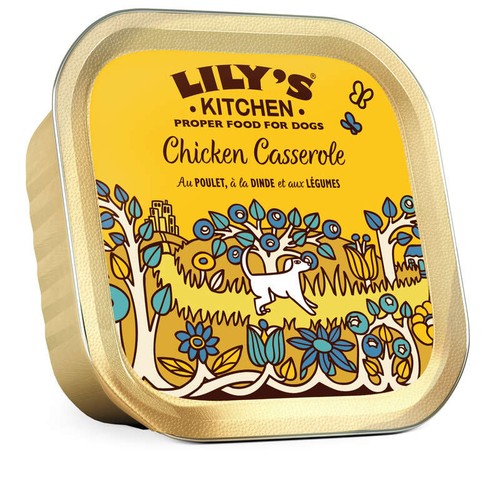 LILY'S KITCHEN Sélection de Terrines pour Chat Adulte Poulet Dinde Canard Agneau 8x85g