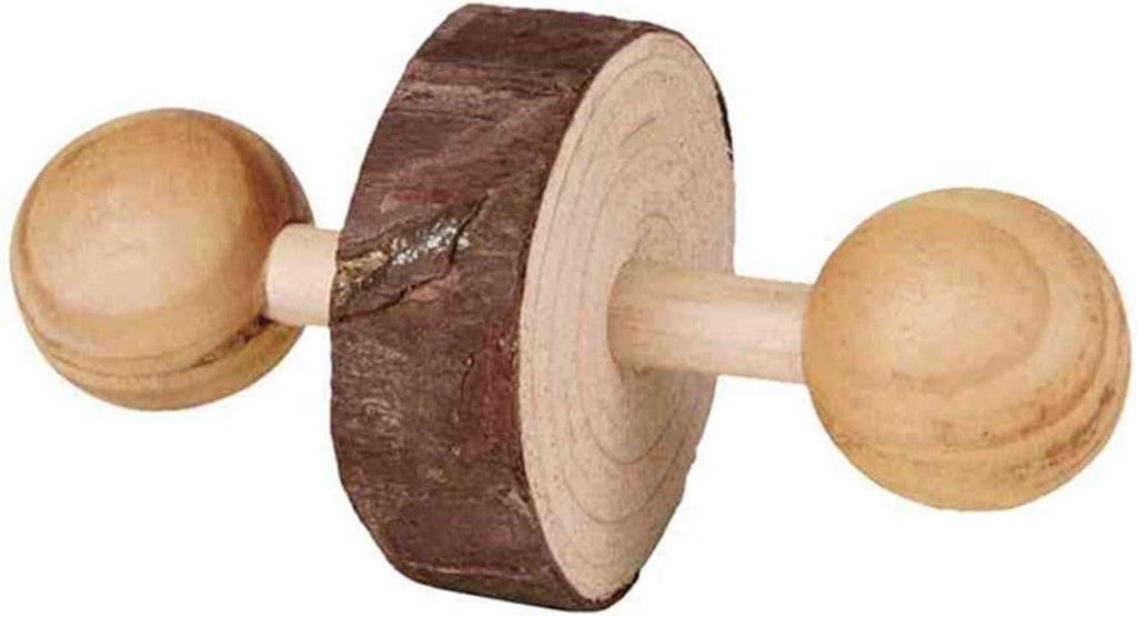 TRIXIE Haltères Bois Jouet pour Petits Animaux 9cm