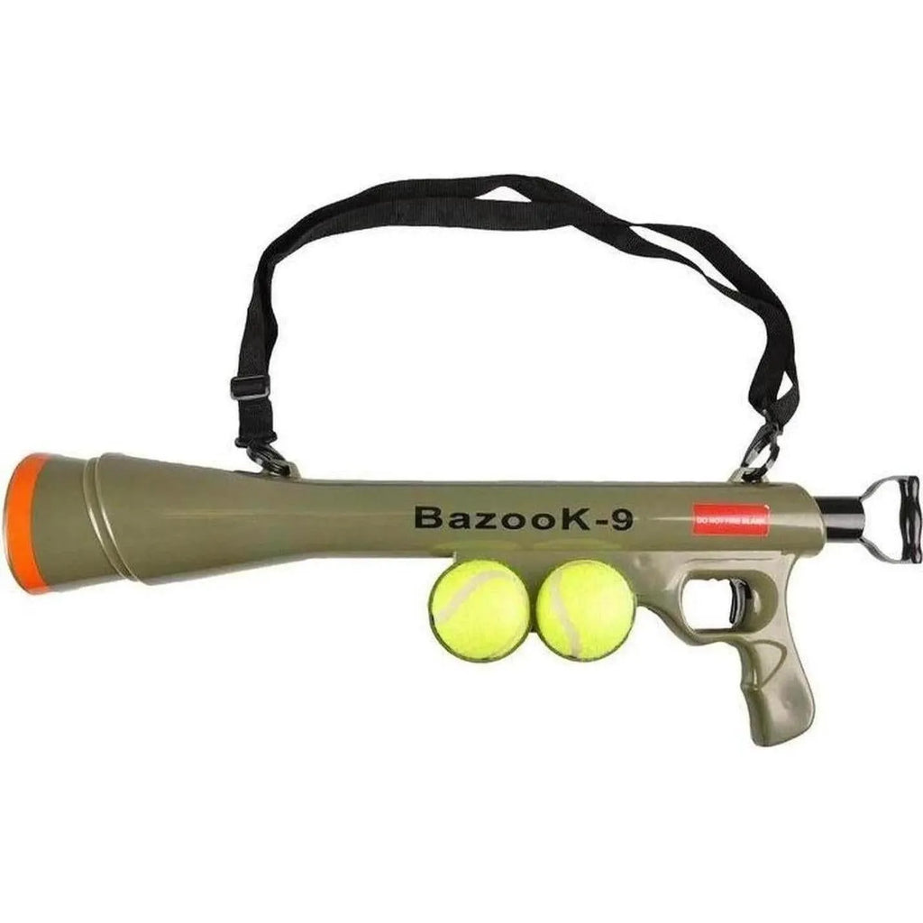 FLAMINGO – Lanceur de balles pour chien avec 2 balles de tennis