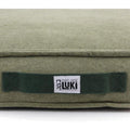 MON AMI LUKI Matelas antiderapant dehoussable vert 88x76x13cm