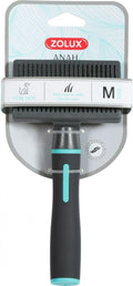 ZOLUX Brosse Slicker Rétractable ANAH Taille M 9.5 x 5.5 x 18.5 cm