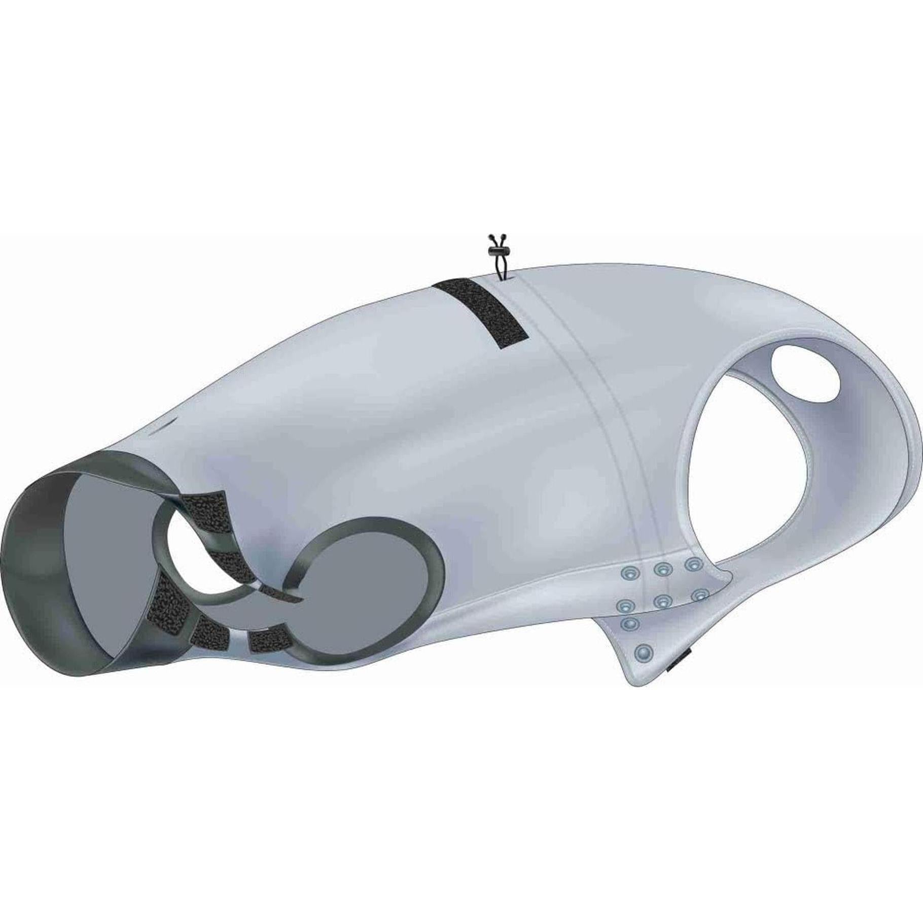 TRIXIE Body Protecteur Post-Opératoire Chien Taille S 35 cm Gris