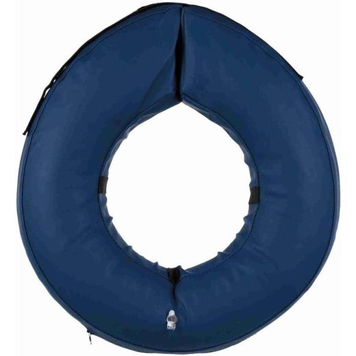 TRIXIE Collier de Protection Gonflable pour Chien Bleu Taille S/M