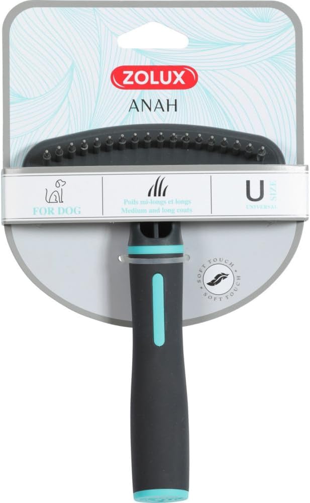 ZOLUX Etrille Rétractable ANAH 18 Dents 12x4.5x17cm