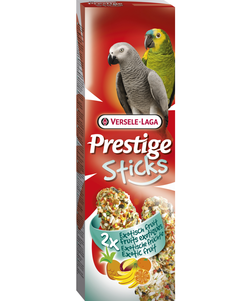 PRESTIGE sticks Aliment complémentaire pour perroquets 2x70g