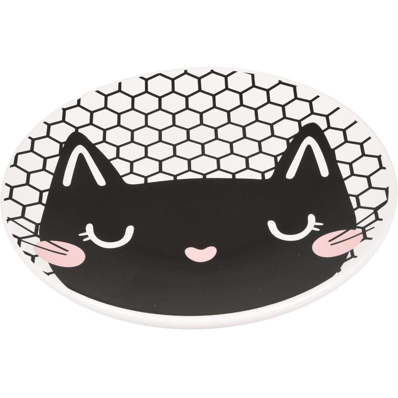 FLAMINGO Assiette pour chat Céramique Antidérapante Stable