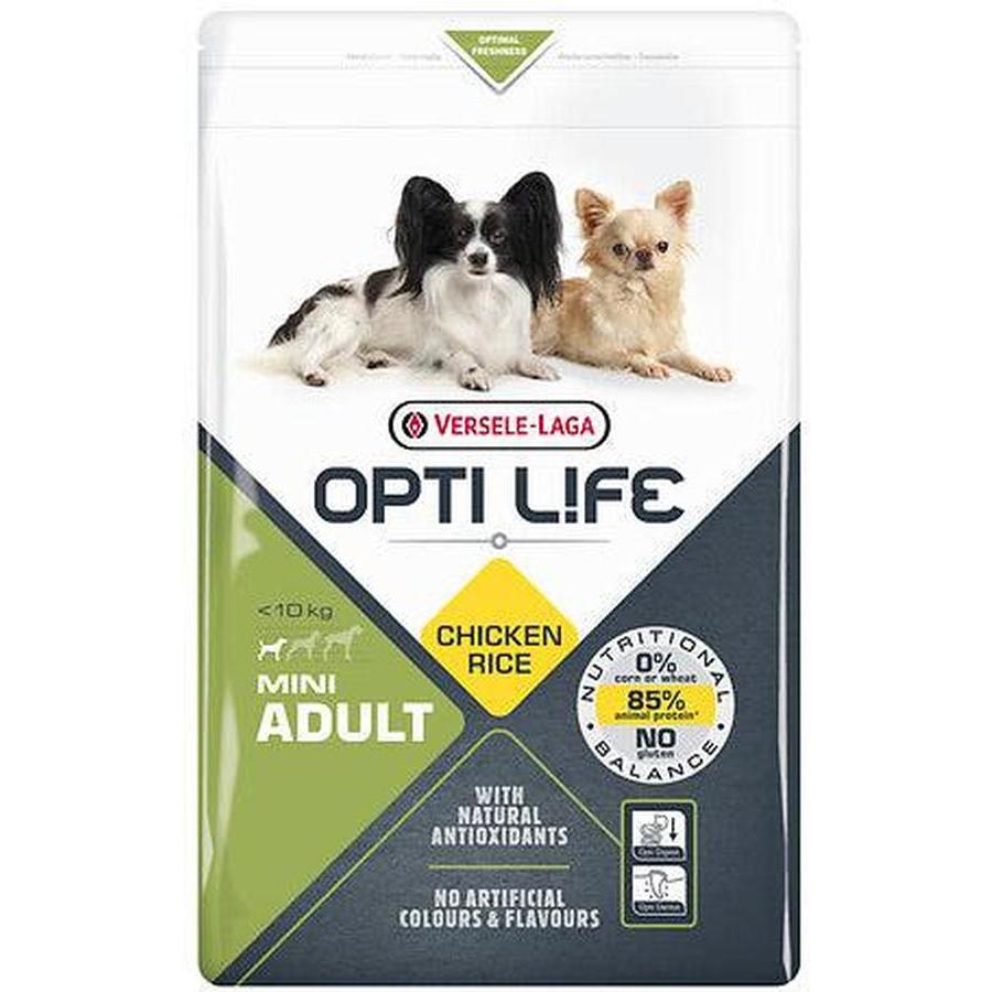 OPTI LIFE Adult Mini Poulet Sans Maïs ni Blé 2,5kg