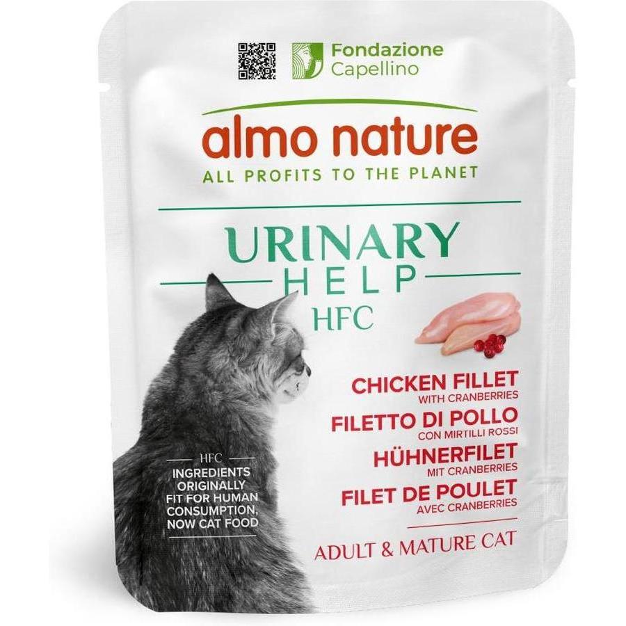 ALMO NATURE HFC Urinary Help Filet de Poulet avec Cranberries Sachet 50g