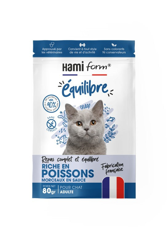 HAMIFORM Pack Repas Complet Poisson Chaton 10x85g
