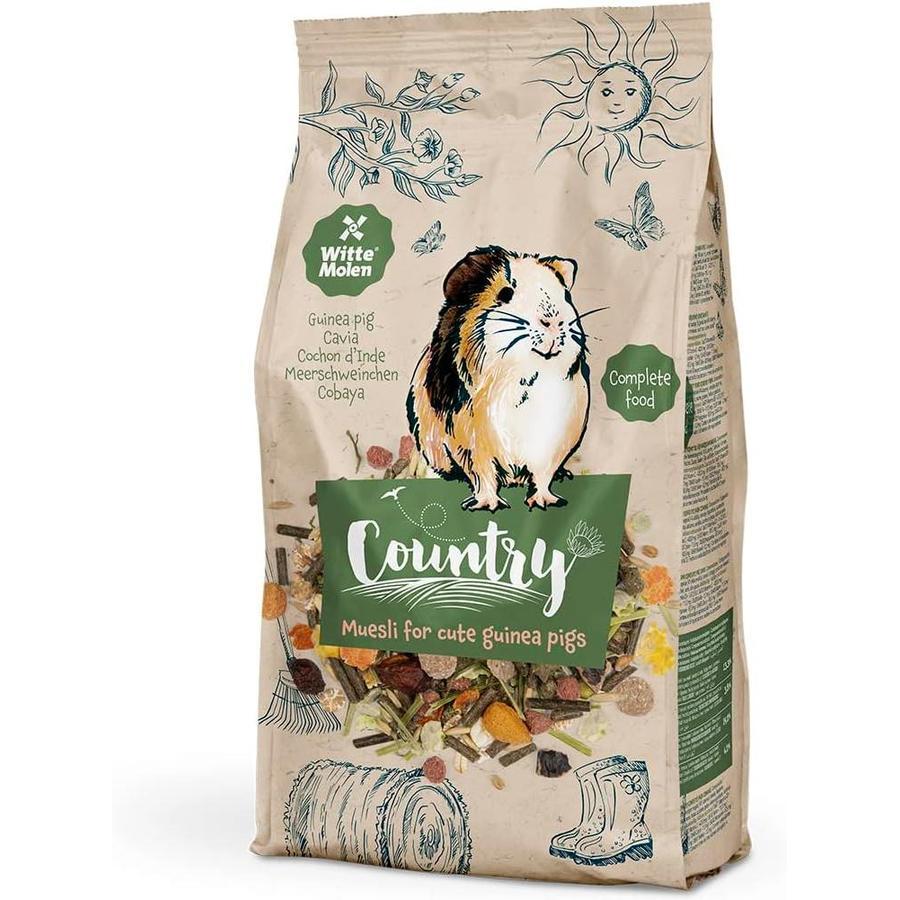 WITTE MOLEN Country Cochon d'Inde Aliment Complet 850g