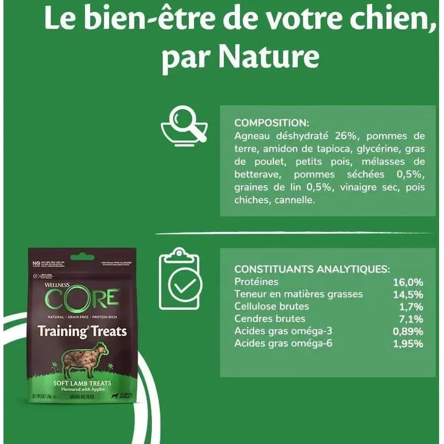 Training Treats – Agneau & Pommes (170 g)