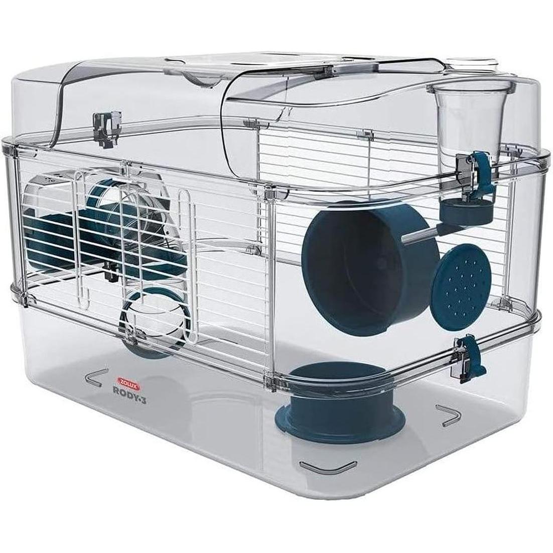 ZOLUX Cage rongeurs RODY 3 SOLO Bleu