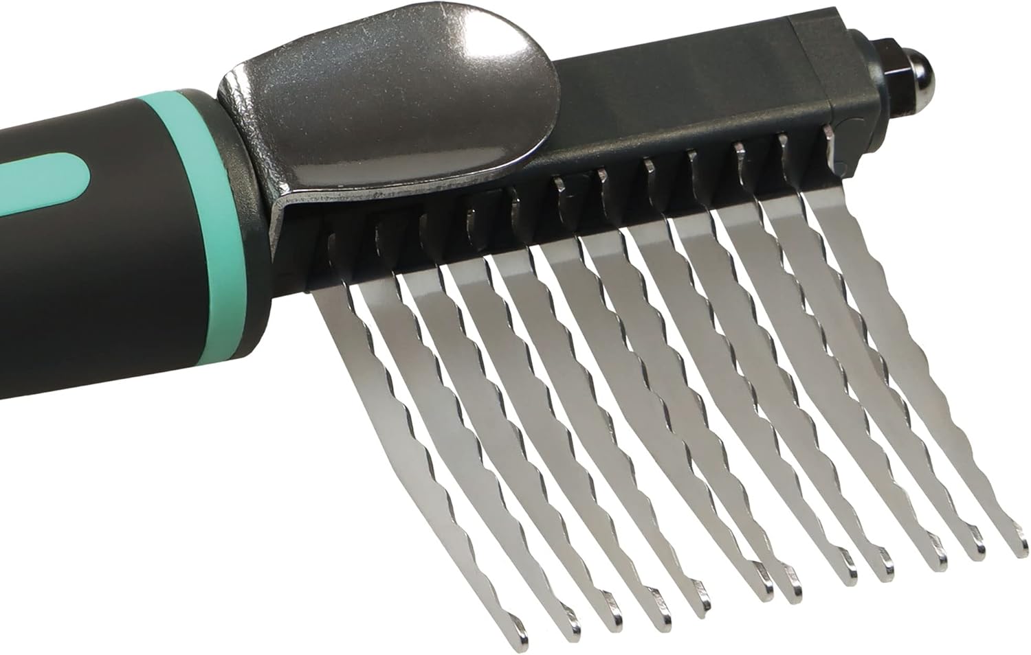 ZOLUX Peigne démêloir 12 lames sécurisées ANAH pour chien 7.7 x 6 x 19 cm