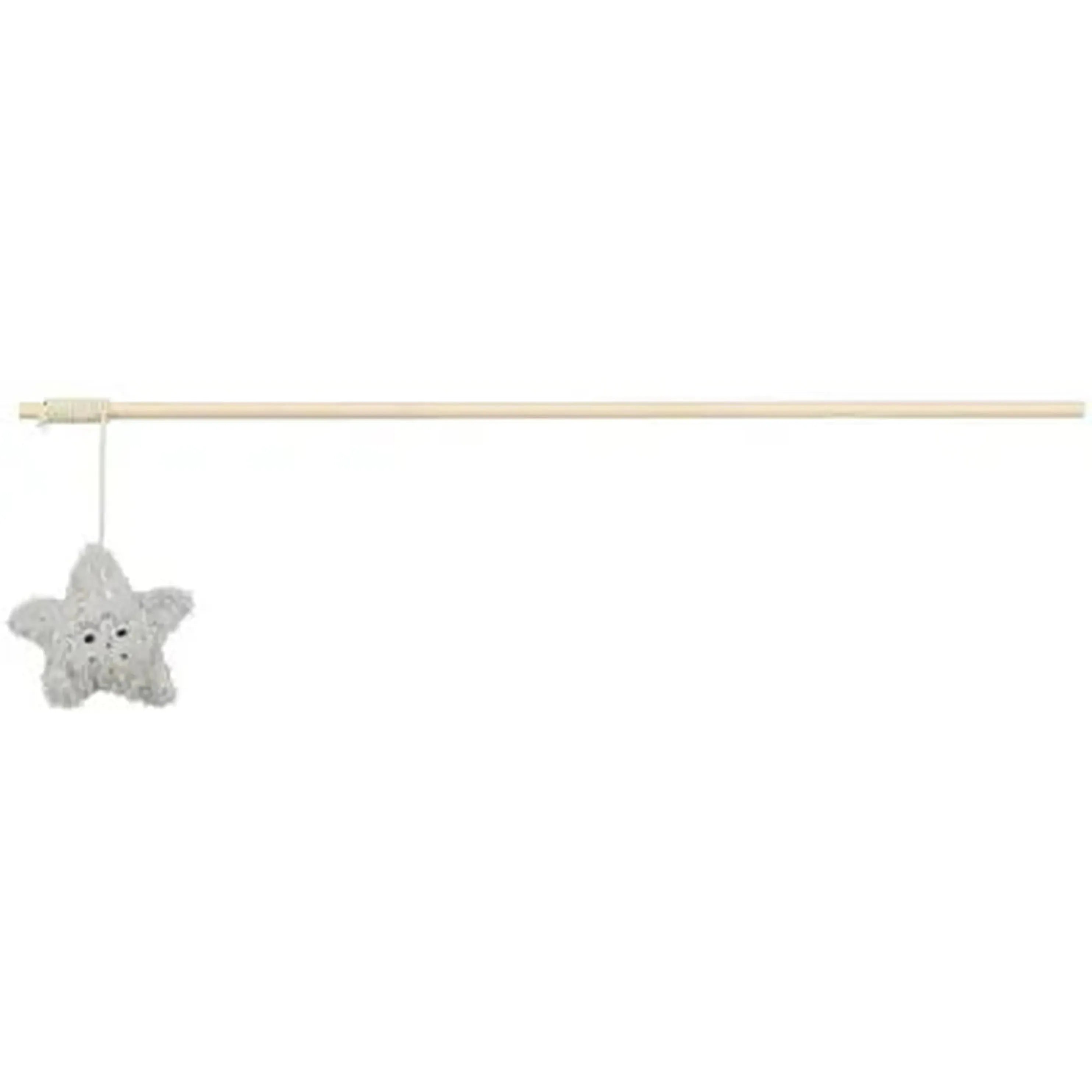 TRIXIE Xmas Canne à pêche étoile en bois 48cm