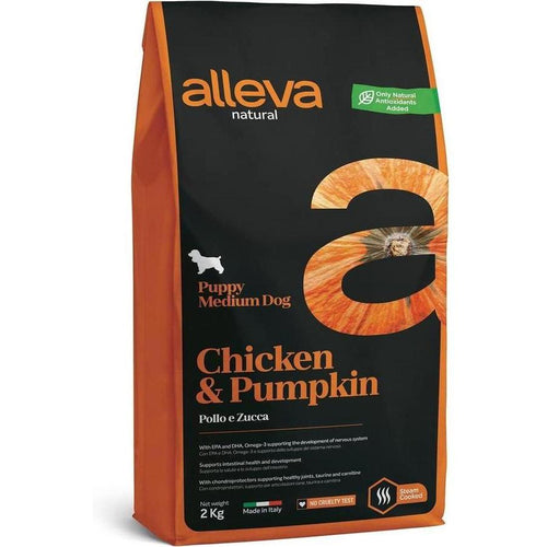 ALLEVA Natural Poulet & Potiron Chiot Medium