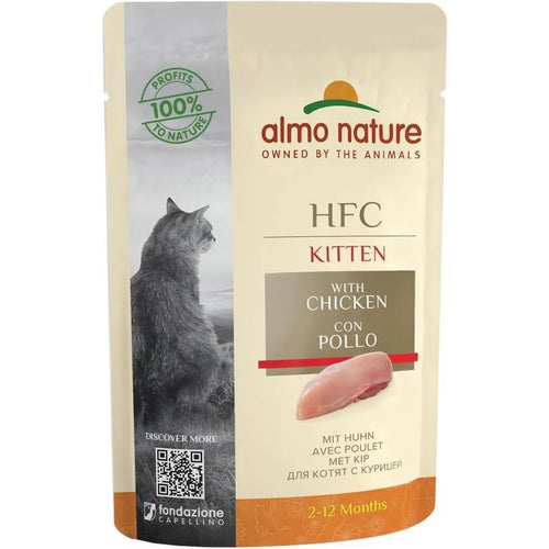ALMO NATURE HFC Cuisine Chaton Poulet 55g