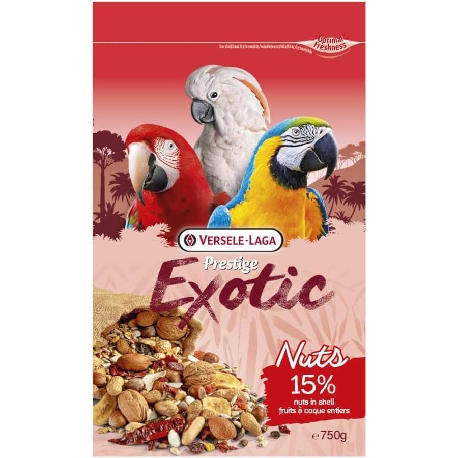 VERSELE LAGA Prestige Perroquets Exotic Nuts Mix 750g